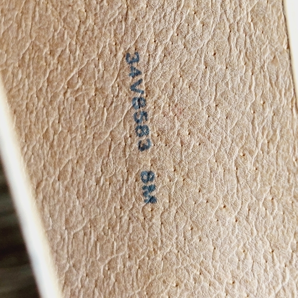 Rachel Zoe Gold Big Buckle Details Ankle Strap Heeled Sandals M135 - Picture 12 of 13